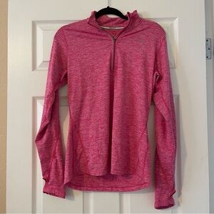 Nike Pink Fitted quarter zip